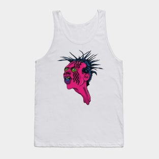 Street Punk Pink Tank Top